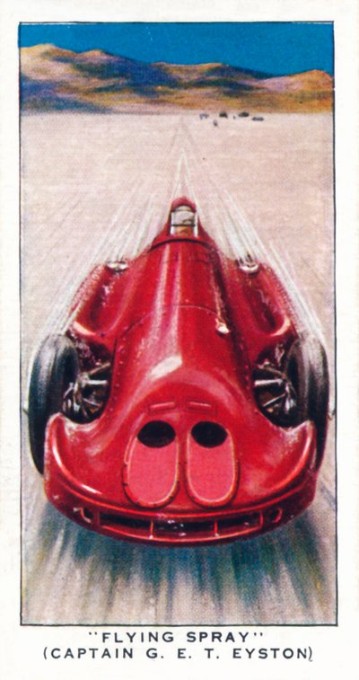 Flying Spray, capitaine G. E. T. Eyston, 1938 - Unbekannt