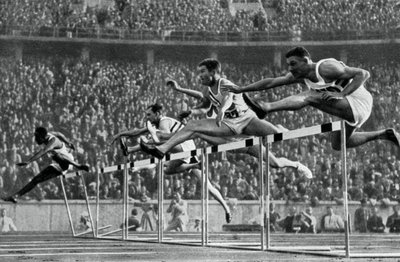 Forrest Towns, champion olympique américain du 110 mètres haies, 1936 - Unbekannt