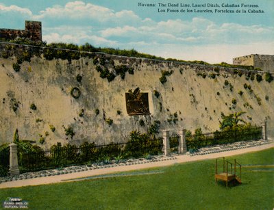 Foso de los Laureles et la forteresse de La Cabaña, La Havane, Cuba, vers 1920 - Unbekannt