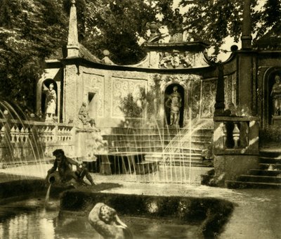 Fontaines, palais de Hellbrunn, Salzbourg, Autriche, vers 1935 - Unbekannt