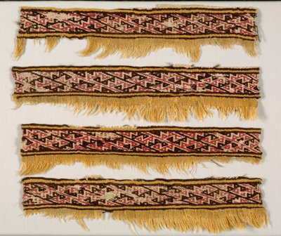 Quatre bandes de bordure, vers 1100-1400 - Unbekannt