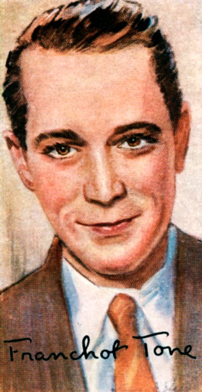 Franchot Tone, acteur américain, 20e siècle - Unbekannt
