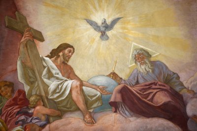 Église franciscaine de Vienne Jésus, Dieu et le Saint-Esprit, Vienne, Autriche - Unbekannt