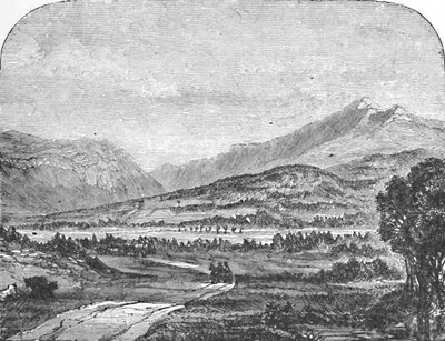 Montagnes Franconia, depuis Thornton, 1883 - Unbekannt