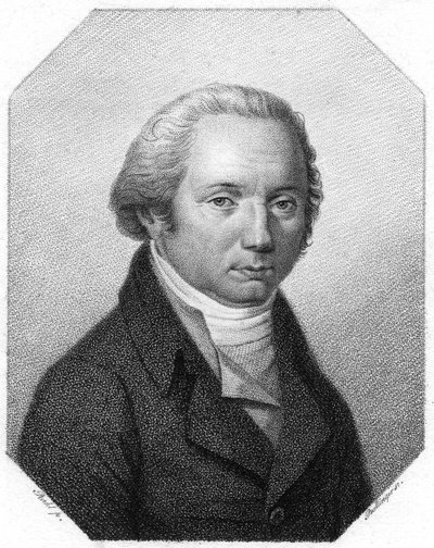 Franz Joseph Gall, médecin allemand et fondateur de la phrénologie, vers 1790 - Unbekannt