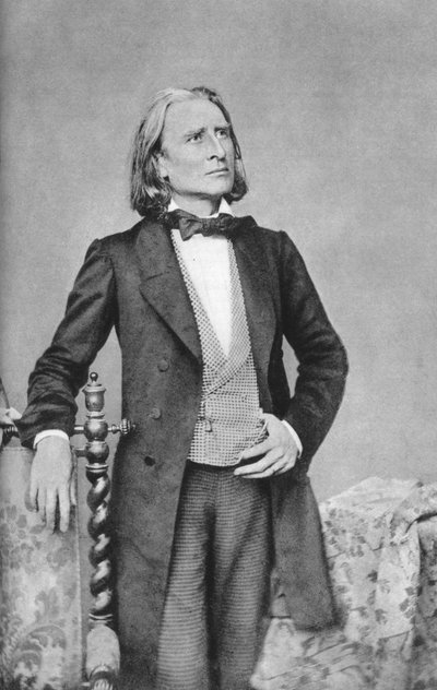 Franz Liszt, compositeur, pianiste, chef d