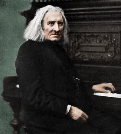 Franz Liszt, pianiste et compositeur hongrois, 1886 1951 - Unbekannt