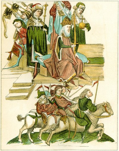 Frédéric Ier reçoit Brandebourg Copie d
