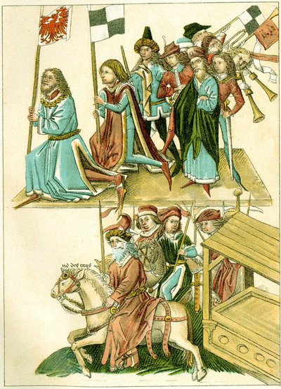 Frédéric Ier reçoit Brandebourg Copie d