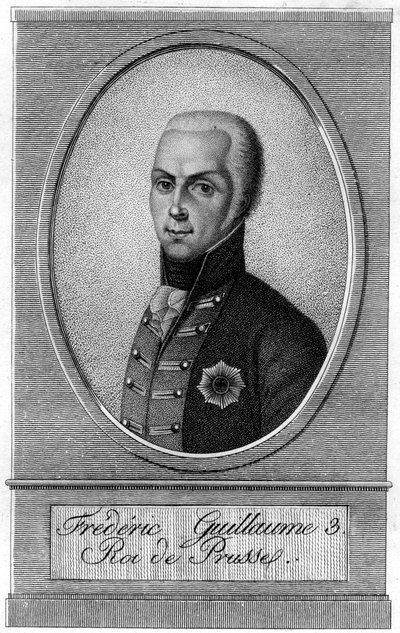 Frédéric-Guillaume III, roi de Prusse, 19ème siècle - Unbekannt