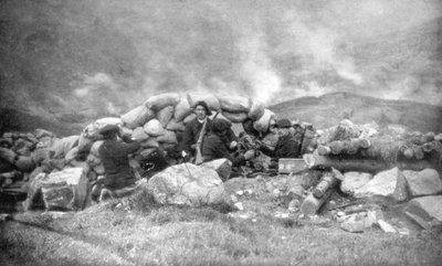 Chasseurs Alpins français combattant en Alsace, juin 1915 - Unbekannt