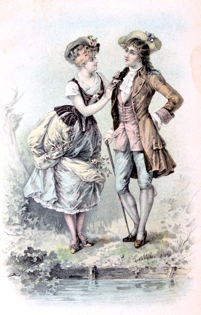 Carte postale française, vers 1900 - Unbekannt