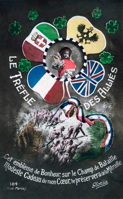 Carte postale française de la Première Guerre mondiale, 1914-1918 - Unbekannt