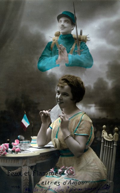 Carte postale française de la Première Guerre mondiale, 1914-1918 - Unbekannt