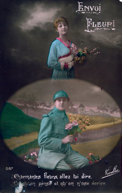 Carte postale française de la Première Guerre mondiale, 1914-1918 - Unbekannt