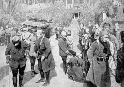 Soldats coloniaux français en Picardie, France, Première Guerre mondiale, 1915 - Unbekannt