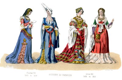 Costume français : Charles VIII, Louis XII, 1882 - Unbekannt