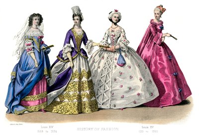Costume français : Louis XIV, Louis XV, 1882 - Unbekannt