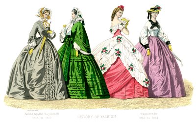 Costume français : Deuxième République, Napoléon III, 1882 - Unbekannt