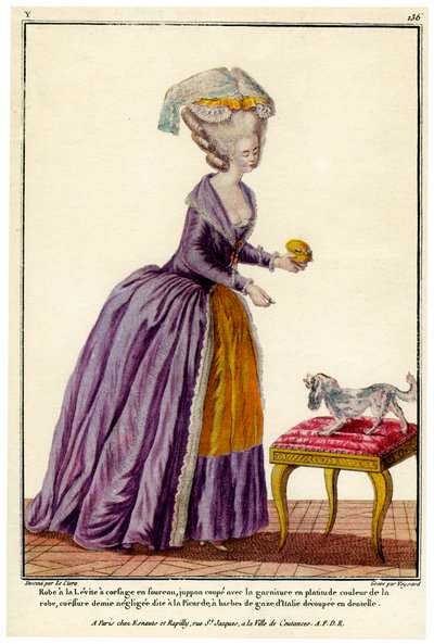 Mode française sous le règne de Louis XVI, 1938 - Unbekannt