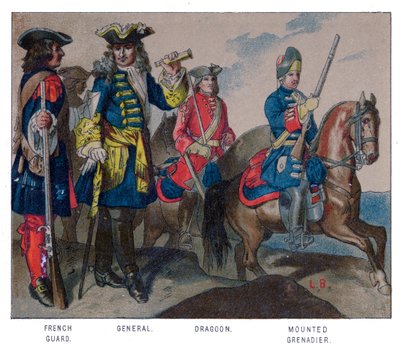 Tenue militaire française, 1704 - Unbekannt