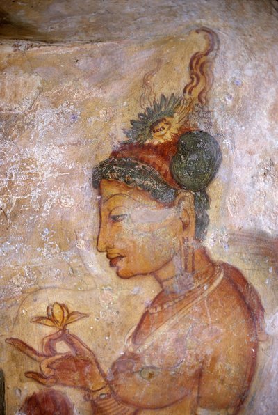Fresque/Dames de Sigiriya/Sri Lanka - Unbekannt