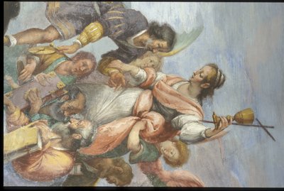 Fresques au Palazzo Lomellino, Gênes, Ligurie, Italie - Unbekannt