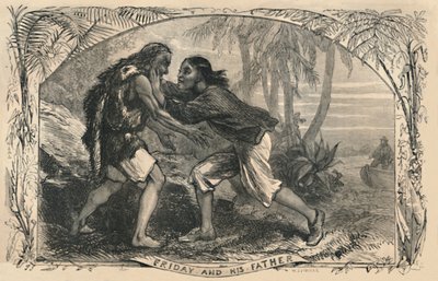 Vendredi et son père, vers 1870 - Unbekannt