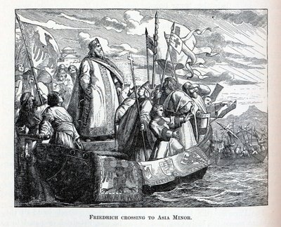 Friedrich traversant en Asie Mineure, 1882 - Unbekannt