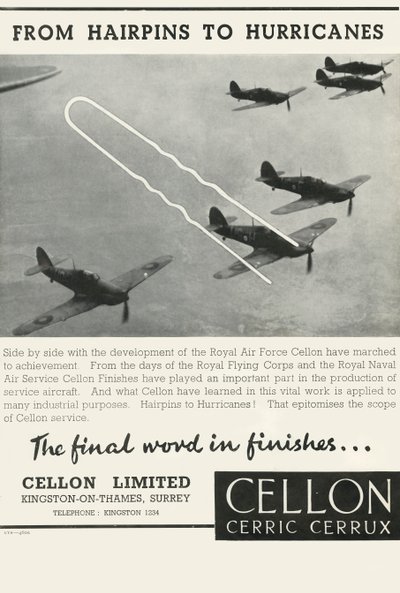 De Hairpins à Hurricanes - Cellon Limited, 1941 - Unbekannt