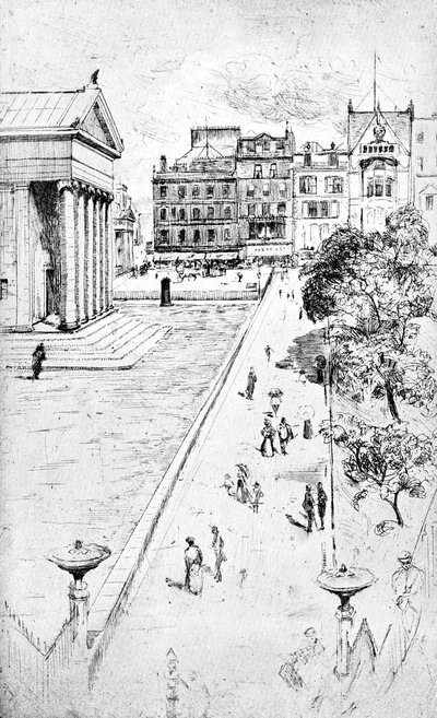 Depuis les marches du Mound, Édimbourg, 1900 - Unbekannt