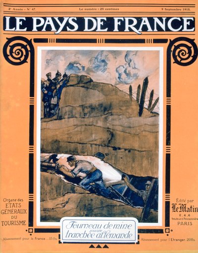 Couverture de Le Pays de France, 9 septembre 1915 - Unbekannt