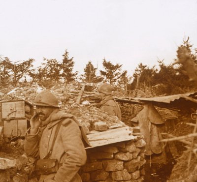 Ligne de front, Verdun, nord de la France, 1916 - Unbekannt