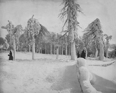 Travail de givre dans Prospect Park, Niagara, vers 1897 - Unbekannt