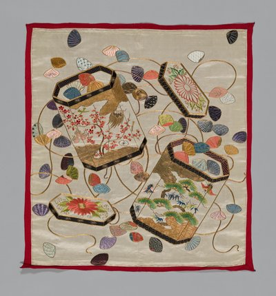 Fukusa Gift Cover, Japon, période Edo 1615-1868, 17751800 - Unbekannt
