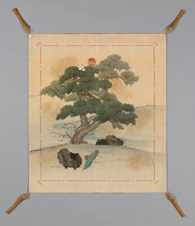 Fukusa Gift Cover, Japon, début de la période Meiji 1868-1912, 1868-83 - Unbekannt