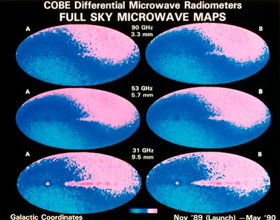 Cartes micro-ondes du ciel entier, 1990 - Unbekannt