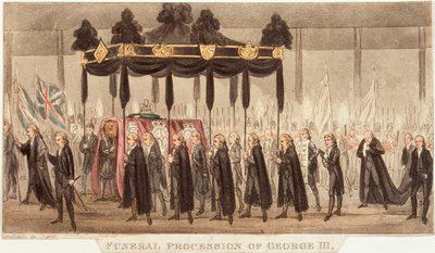 Procession funéraire de George III, 1820 - Unbekannt