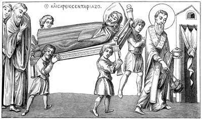 Funérailles à Saint Césaire, 9ème siècle 1849 - Unbekannt