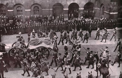 Procession funéraire du roi Édouard VII, Whitehall, Londres, 20 mai 1910 - Unbekannt