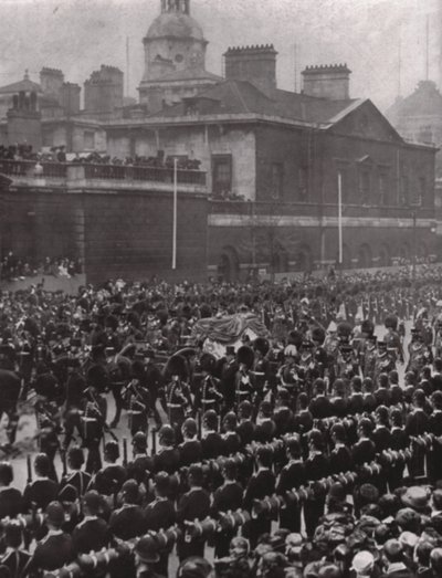 Procession funéraire du roi Édouard VII, Whitehall, Londres, 20 mai 1910 - Unbekannt