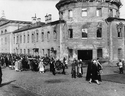 Procession funéraire du poète Alexandre Blok, Petrograd, Russie, 10 août 1921 - Unbekannt