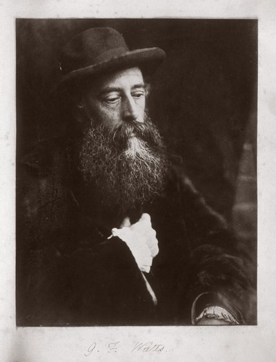 G F Watts avec chapeau - Unbekannt