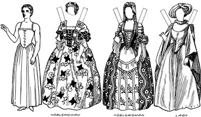Galerie de costumes historiques : Ce que les gens portaient au début de l