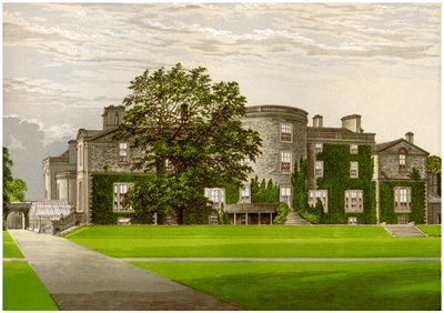 Galloway House, Wigtownshire, Écosse, maison du comte de Galloway, vers 1880 - Unbekannt