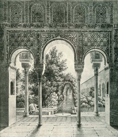 Jardin du Generalife, XIXe siècle, 1907 - Unbekannt