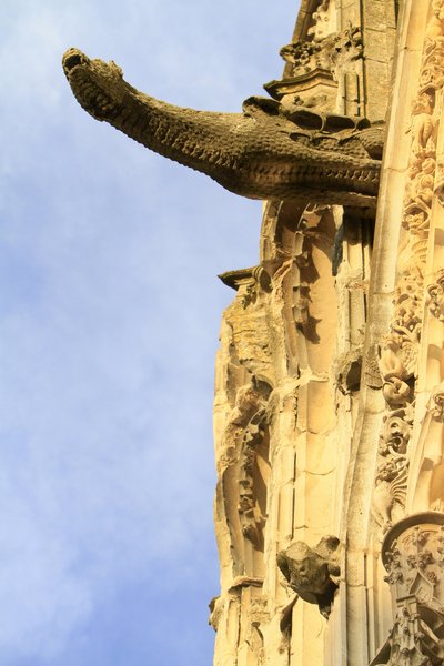 Gargouille. Cathédrale Saint-Étienne, Bourges, France - Unbekannt