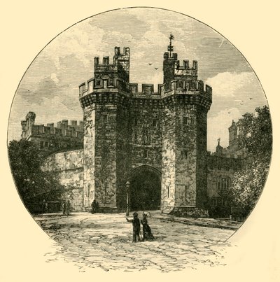 Porte du château de Lancaster, 1898 - Unbekannt