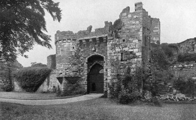 Porte du château de Beaumaris, Anglesey, Pays de Galles, 1924-1926 - Unbekannt