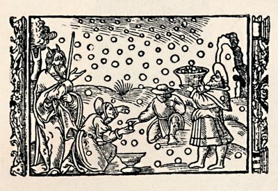 La cueillette de la manne, 1539, 1903 - Unbekannt